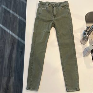 American Eagle super high rise jegging